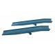 Loading Ramps - pkg(2) -- Kit - 4-13/16 x 1-1/16 x 7/16′ 12.2 x 2.6 x 1.1cm pkg(2), HO Walthers Cornerstone 4130