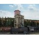Small Wood Coaling Station -- Kit - 3 x 5-5/8 x 7-13/16′ 7.8 x 14.1 x 19.7cm, HO Walthers Cornerstone 4202