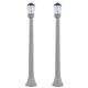 Concrete Column Street Light -- pkg(2), HO, Walthers SceneMaster 4305