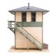 Trackside Signal Tower -- Kit - 1-7/8 x 2-27/32 x 3-5/16′ 4.7 x 7.2 x 8.4cm, HO Walthers Cornerstone 3556
