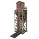 Small Wood Coaling Station -- Kit - 3 x 5-5/8 x 7-13/16′ 7.8 x 14.1 x 19.7cm, HO Walthers Cornerstone 4202