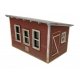 Chicken Coop and Sheds -- Kit, HO Walthers Cornerstone 3346