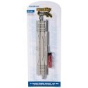 Straight Track w/Nickel Silver Rail, Gray Roadbed, Concrete Ties - E-Z Track -- 9′ 22.9cm Straight Section pkg(4), HO, Bachman