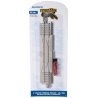 Straight Track w/Nickel Silver Rail, Gray Roadbed, Concrete Ties - E-Z Track -- 9′ 22.9cm Straight Section pkg(4), HO Bachmann