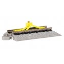 Lighted Bumper with Flashing LED - E-Z Track(R), N, Bachmann Industries 44858