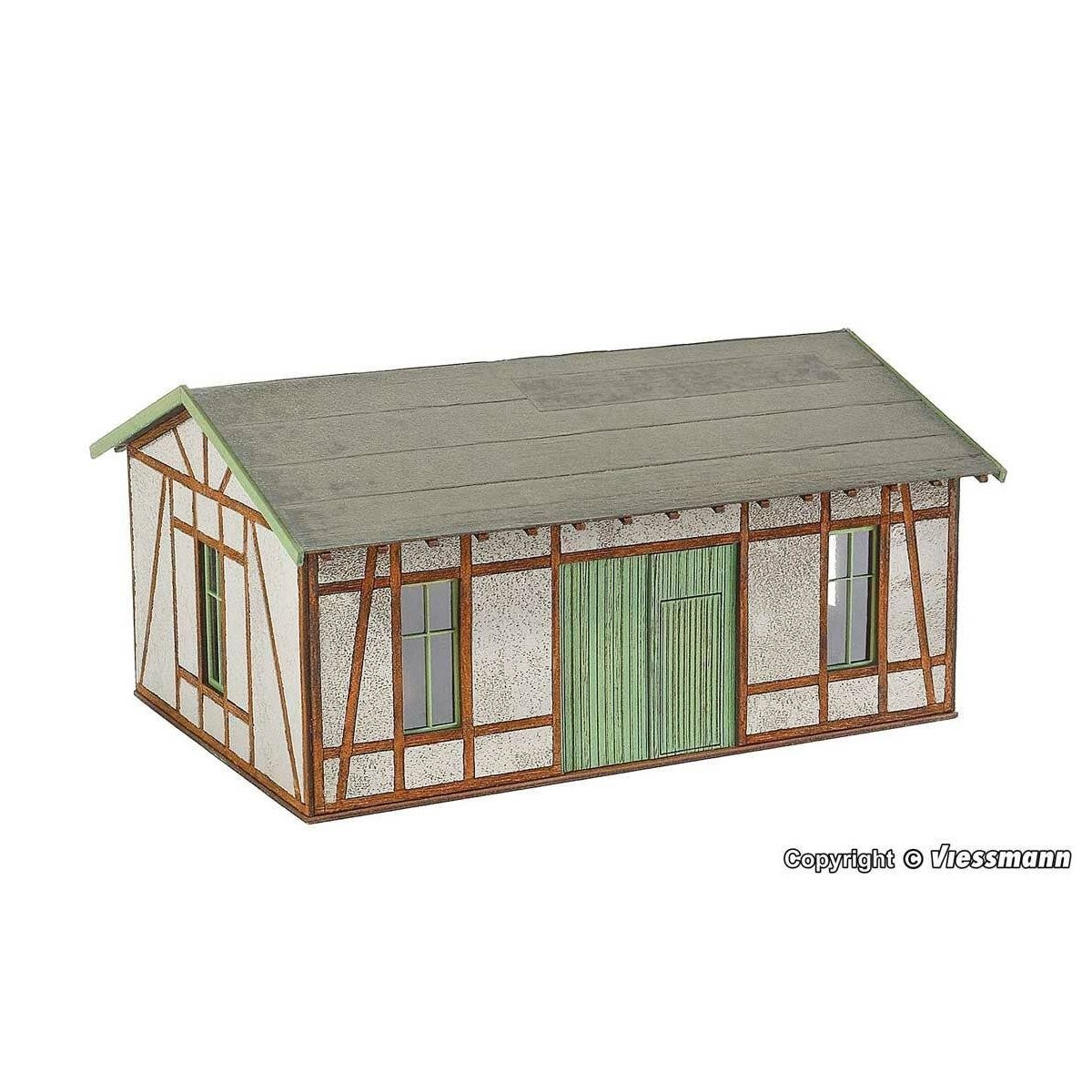 Half-Timber Workshop -- Polyplate Composite Kit - 4-3/16 x 2-3/4 x 2-3/16′ 10.6 x 7.1 x 5.5cm, HO Vollmer Gmbh 45640