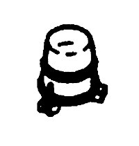 Rotary Beacon with Cored Lens -- Roof Mount, HO, Details West 106