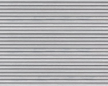 Patterned Sheets - Siding - Corrugated - .020 x 7 x 12` pkg(2) -- White - .050` Spacing, HO, Plastruct Inc 91509