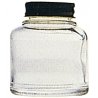 Glass Airbrush Jar and Cover -- 2oz 60ml for Model 200, 250, 350 and 150 Airbrushe, All Scales, Badger Air Brush Co 500053