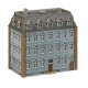 Burning Tax Office -- Kit - 4 x 2-5/8 x 3-15/16′ 10.1 x 6.7 x 10cm (Smoke/Lights Not Included), N Faller Gmbh 231721