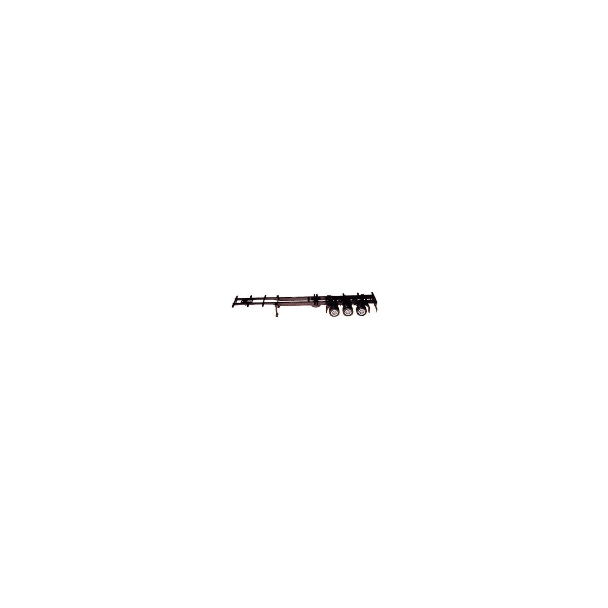American Truck Container Chassis -- 3-Axle 48′ Container Chassis, HO Herpa Models 5316