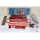 40′ Trailmobile Flatbed Trailer -- Strick Lease (red), HO Lonestar Models 5017