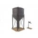 Steel Water Tank -- Kit - 3-1/4 x 3 x 7′ 11.3 x 7.5 x 17.5 cm, HO Walthers Cornerstone 3043