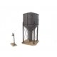 Steel Water Tank -- Kit - 3-1/4 x 3 x 7′ 11.3 x 7.5 x 17.5 cm, HO Walthers Cornerstone 3043