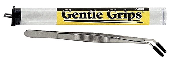 Gentle Grips(R) Tweezers -- With Cushion Tips, All Scales, Woodland Scenics 200