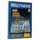 Import Motors -- Kit - 7-1/4 x 5-3/8 x 3-7/8′ 18.4 x 13.6 x 9.4cm, HO Walthers Cornerstone 4023