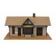 Golden Valley Depot -- Kit - 4 x 2-1/8 x 2′ 10.1 x 5.3 x 5cm, N Walthers Cornerstone 3894