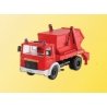 European Emergency -- MAN with Dumpster Fire Dept, HO Kibri 18201
