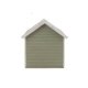 Single-Car Garage pkg(2) -- Kit - Each: 2-5/8 x 1-5/8 x 1-11/16′ 6.6 x 4 x 4.1cm, HO Walthers Cornerstone 3796