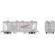 Enterprise 2-Bay Covered Hopper - Ready to Run -- Flo-Sweet MSGX (gray, black, red), HO, Rapido Trains Inc 149004A