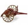 1936 Drag Rake - Vinous - Assembled -- Brown, HO Wiking 88904