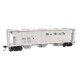50′ Pullman-Standard PS-2 2893 3-Bay Covered Hopper - Ready to Run -- Denver & Rio Grande Wester, HO, WalthersMainline 7055