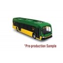 2020 Proterra Catalyst Electric Bus - Assembled -- Seattle, King County (green, yellow), HO, Iconic Replicas 870245