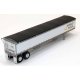 Wilson 43′ Pacesetter Grain Trailer - Kit -- Ontario Wheat Pool (white, brown, yellow, black), HO Lonestar Models 6037