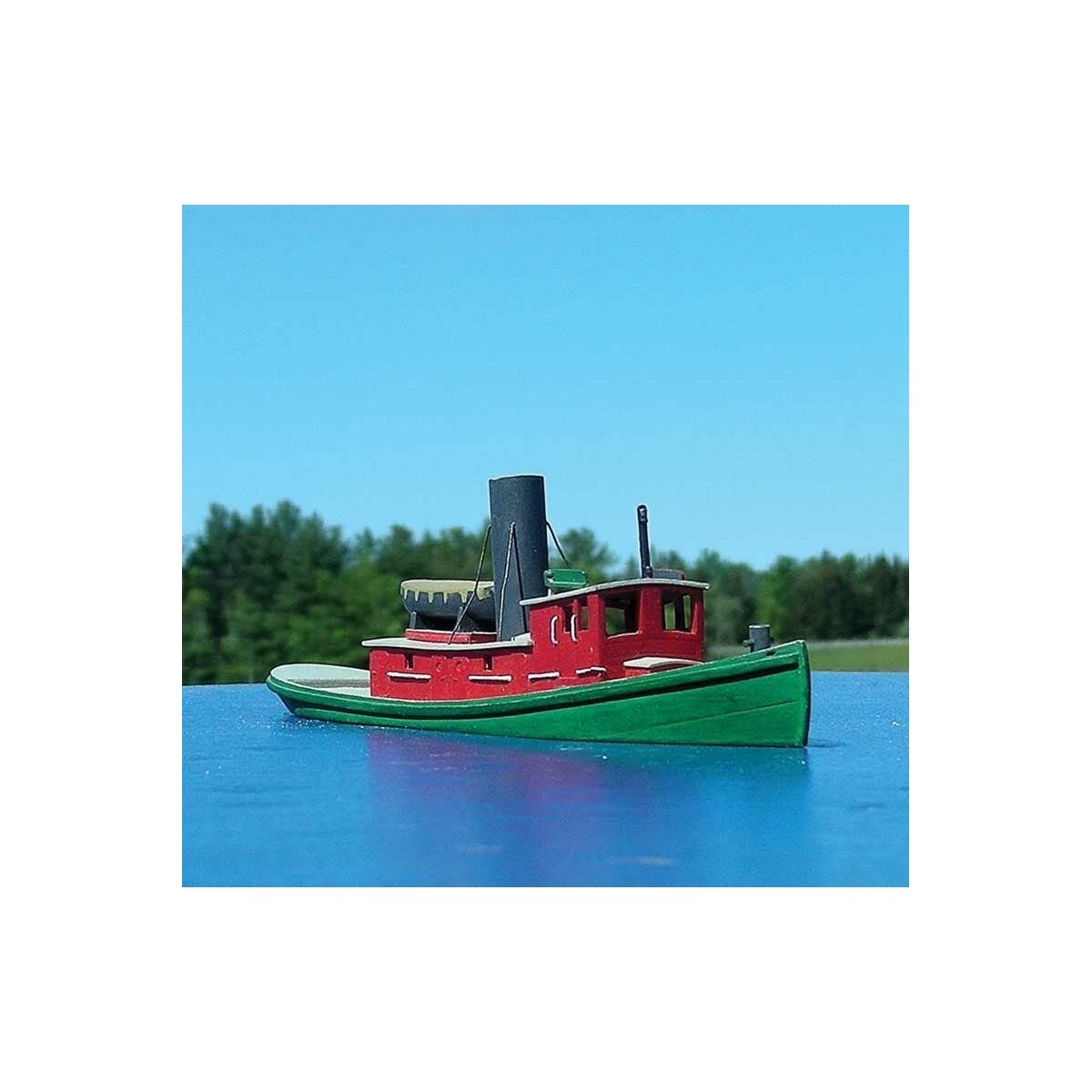 81′ Great Lakes Steam Tug Boat - Resin Kit -- Unpainted, HO SYLVAN SCALE MODELS HO1025