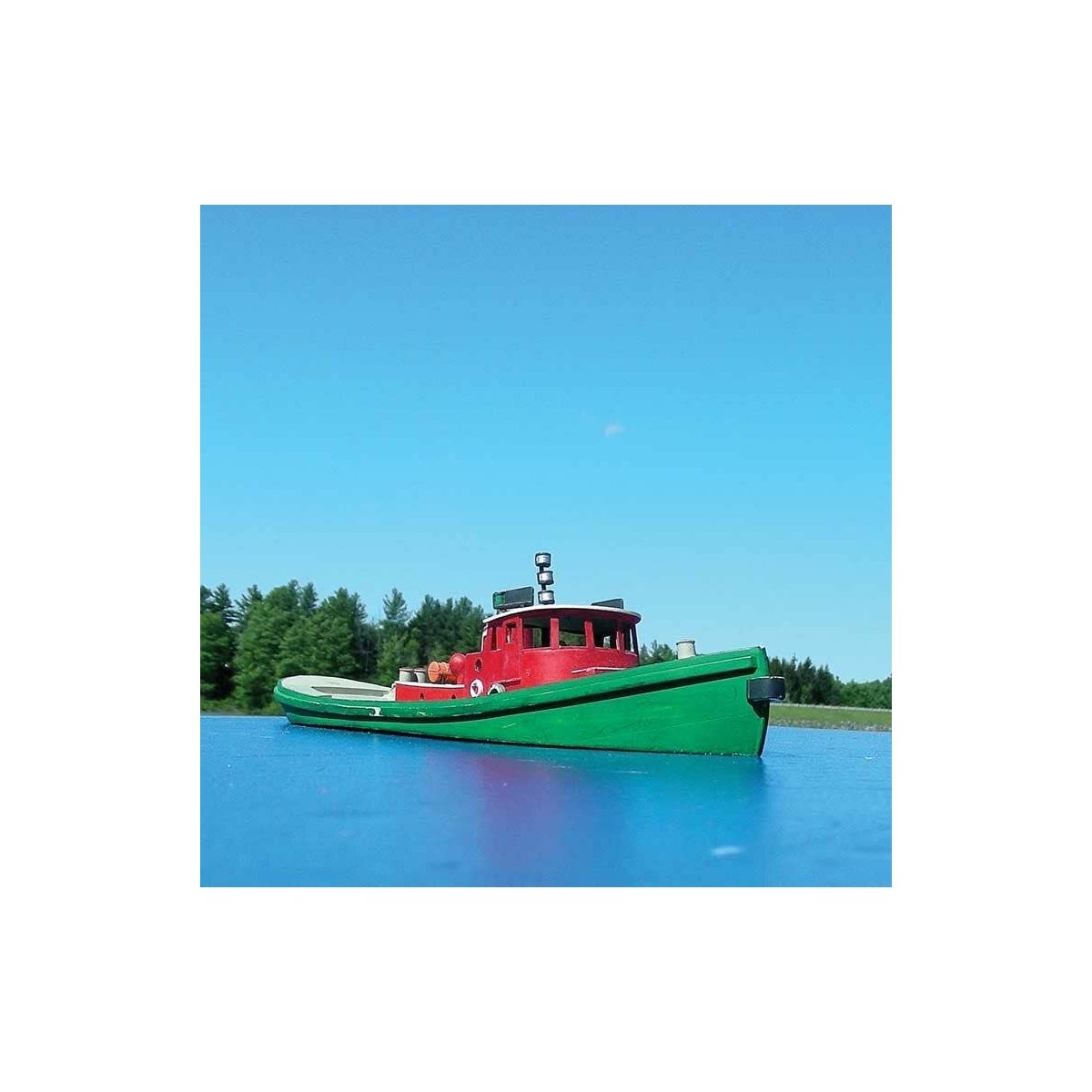 Great Lakes Diesel Tug Boat - Resin Kit -- Unpainted, HO SYLVAN SCALE MODELS HO1026