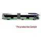 New Flyer Xcelsior XN60 Articulated Bus - Assembled -- Miami-Dade, Florida (silver, blue, green), HO Iconic Replicas 870312