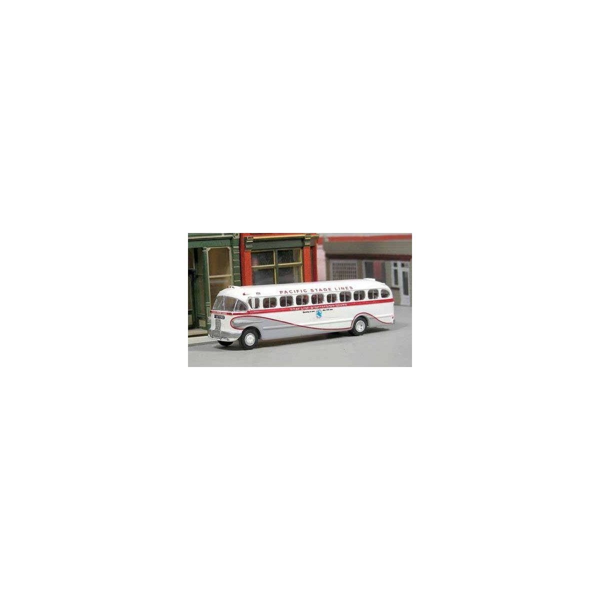 1946-1947 ACF-Brill IC-41 Bus - Resin Kit -- Undecorated, HO SYLVAN SCALE MODELS SW003