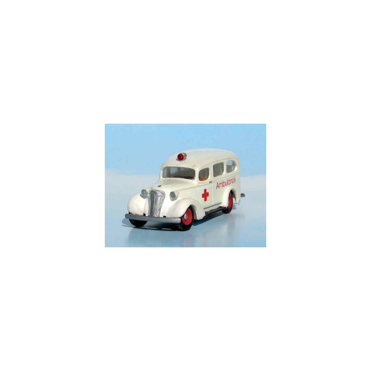 1937 Ambulance - Resin Kit -- Undecorated, HO SYLVAN SCALE MODELS V067
