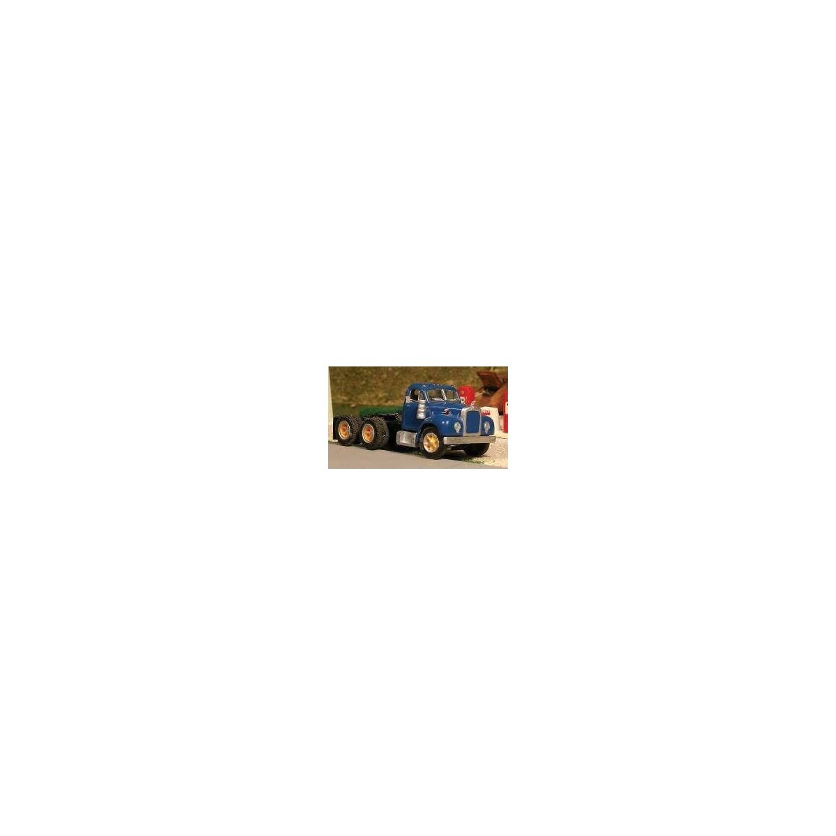 1957-1965 Mack B-67 Tandem-Axle Tractor Only - Resin Kit -- Undecorated, HO SYLVAN SCALE MODELS V097