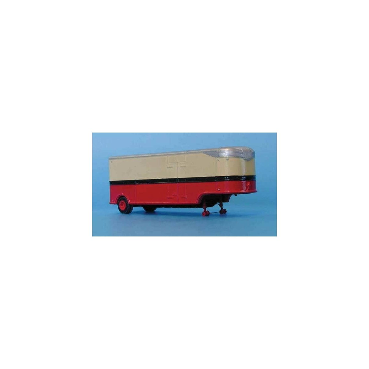 32′ Fruehauf Drop Deck Furniture Van - Resin Kit -- Undecorated, HO SYLVAN SCALE MODELS T008