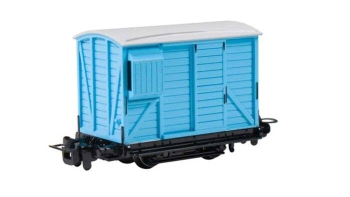 Thomas and Friends(TM) -- Brake Van (Caboose, blue), HOn30, Bachmann Industries 77206