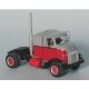 1954-1959 GMC Cannonball Single-Axle Tractor Only with Sleeper Cab - Resin Kit -- Undecorated, HO SYLVAN SCALE MODELS V055