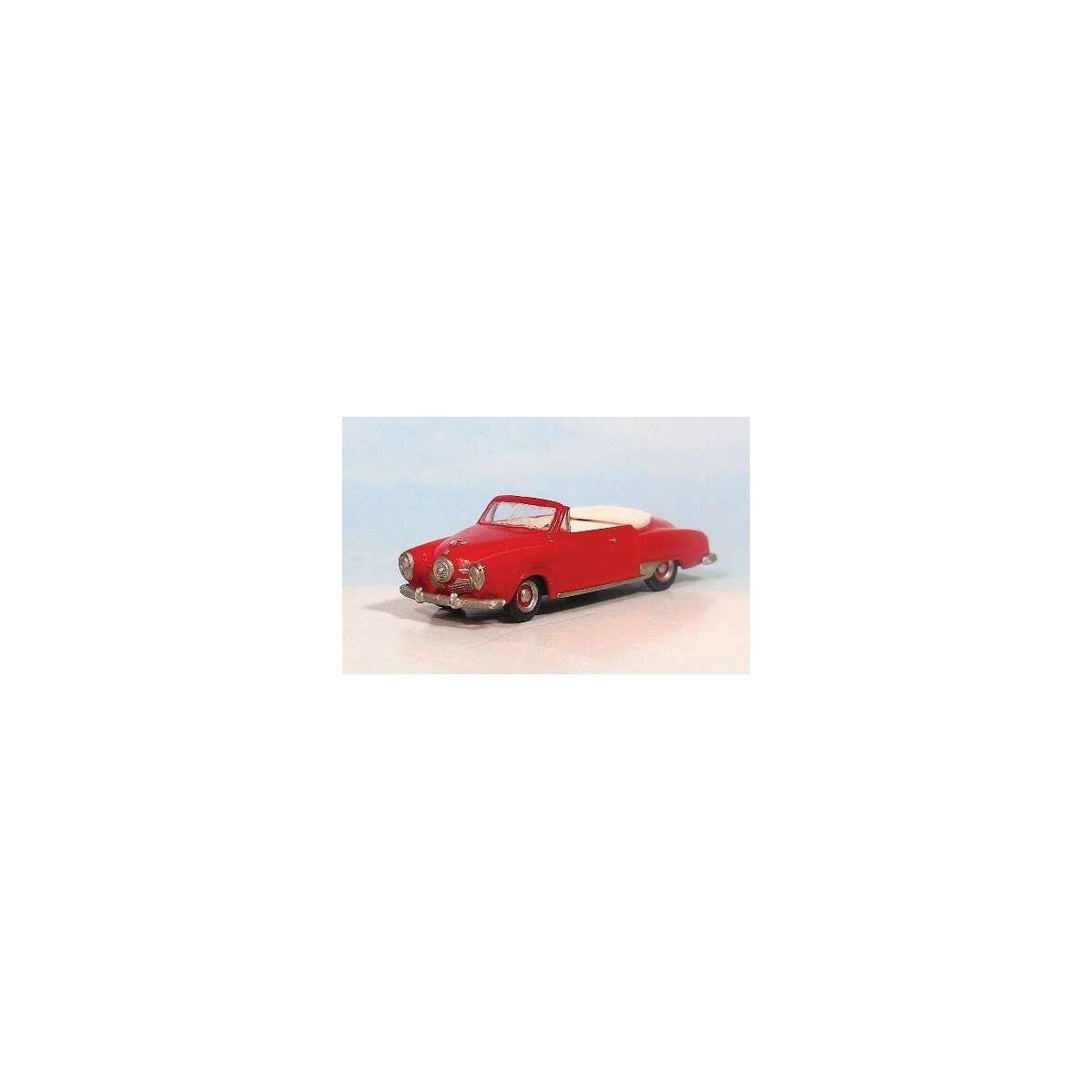 1951 Studebaker Convertible - Resin Kit -- Undecorated, HO SYLVAN SCALE MODELS V128