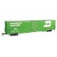 60′ Pullman-Standard Single Door Auto Parts Boxcar - Ready to Run -- Burlington Northern 355186, HO, WalthersMainline 3359