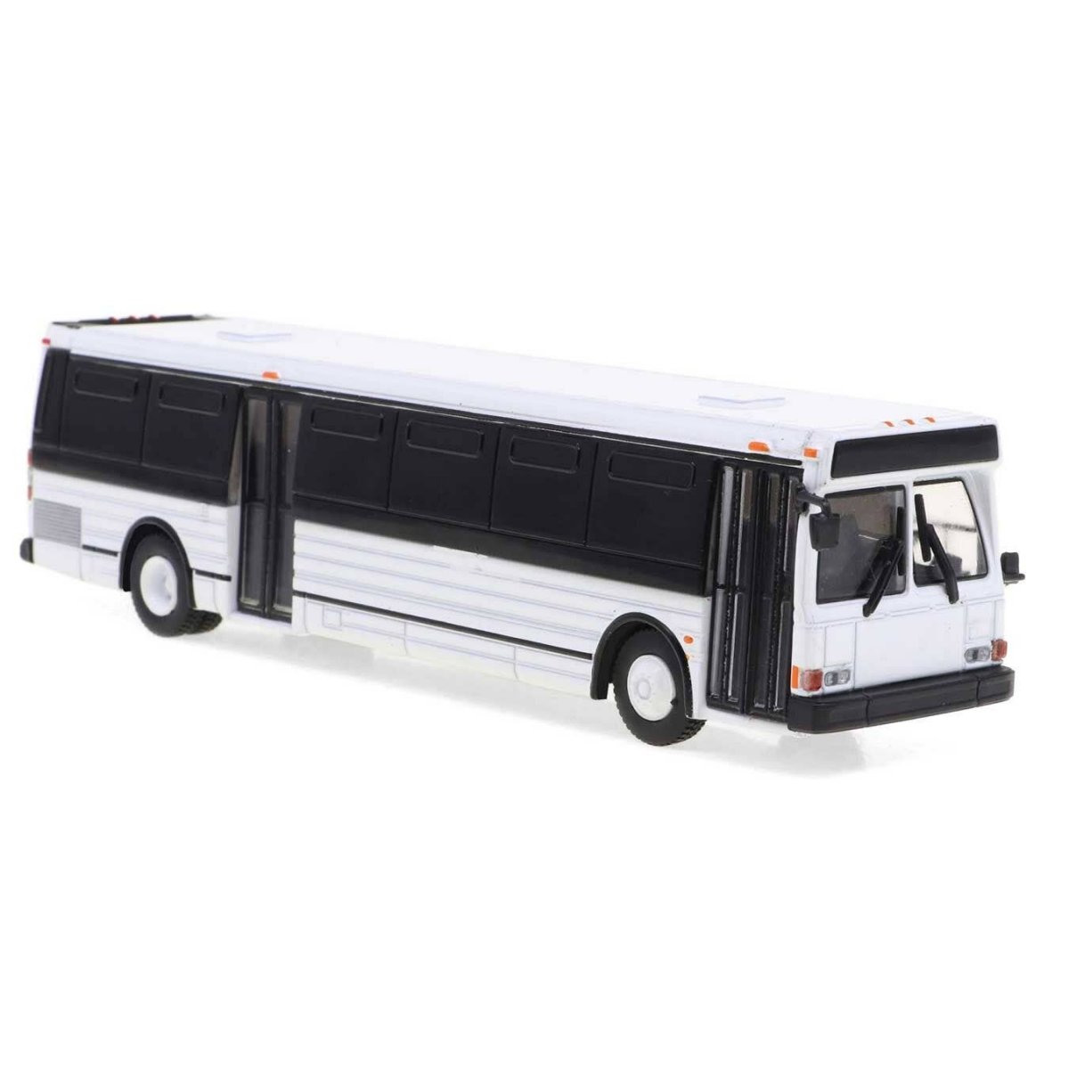 Grumman 870 Transit Bus - Assembled -- Painted, Unlettered (white), HO Iconic Replicas 870406