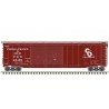 Postwar 50′ Double-Door Boxcar - Ready to Run - Master(R) -- Chesapeake & Ohio 28138, HO, Atlas Model Railroad Co. 20006574