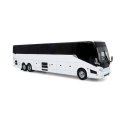 2022 Prevost H3-45 Coach - Assembled -- Painted, Unlettered (white, black), HO, Iconic Replicas 870423