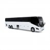 2022 Prevost H3-45 Coach - Assembled -- Painted, Unlettered (white, black), HO Iconic Replicas 870423