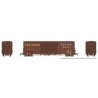 Pacific Car & Foundry B-70-75 Boxcar - Ready to Run -- Southern Pacific 245556 (Patched, Weat, HO, Rapido Trains Inc 170026