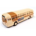 GMC TDH3610 Transit Bus - Assembled - Mini Metals(R) -- Miami MTA (cream, ochre State Fair Advertisement), HO, Classic Metal Wor