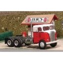1951-55 White Freightliner Bubblenose Long Wheelbase 2-Axle Sleeper-Cab - Kit -- Unpainted, HO, SYLVAN SCALE MODELS V364