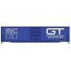 50′ Welded-Side Single-Door Boxcar - Kit -- Grand Trunk Western 597892 (blue, white, Good Track Road, HO, Accurail Inc 5727