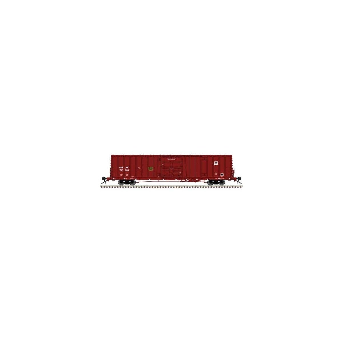 Class BX-177 Plug-Door Boxcar - Ready to Run - Master(R) -- BNSF Railway 780991 (Box, HO, Atlas Model Railroad Co. 20007307