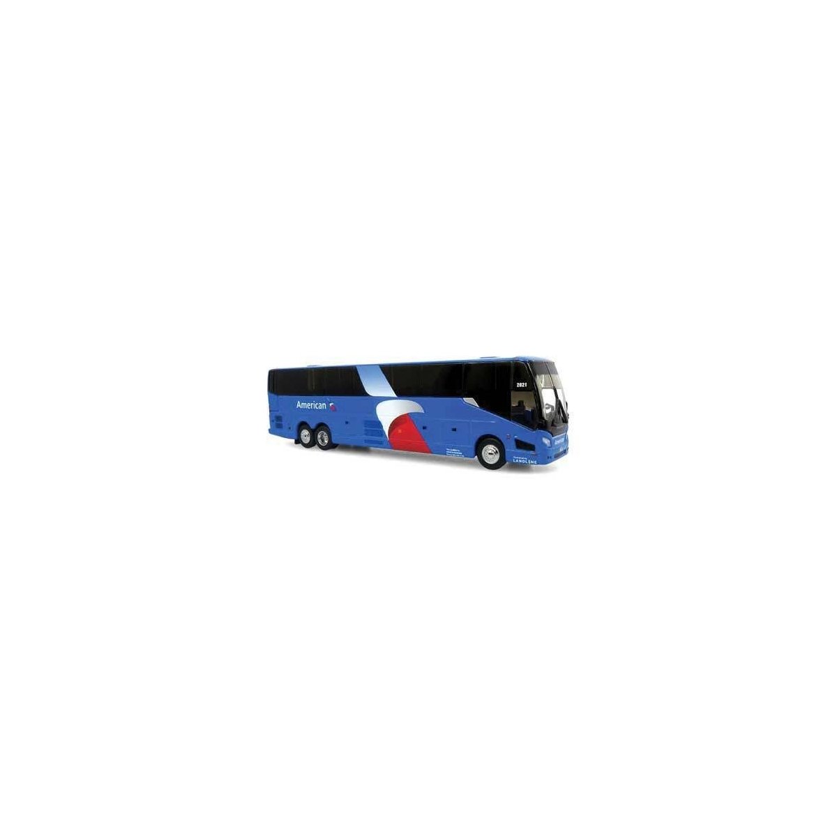 2022 Prevost H3-45 Coach - Assembled -- American Airlines, HO Iconic Replicas 870449