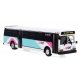 Grumman 870 Transit Bus - Assembled -- Las Vegas Metro (blue, purple, white, black, Destination 301 Strip North), HO Iconic Repl